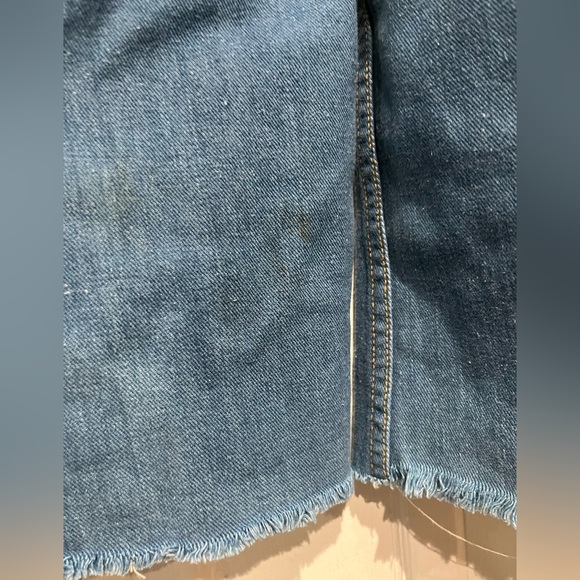 Vintage GWG Scrubbies Bib Overalls Coveralls Dungarees Work Pants Denim Jeans L - Picture 4 of 9